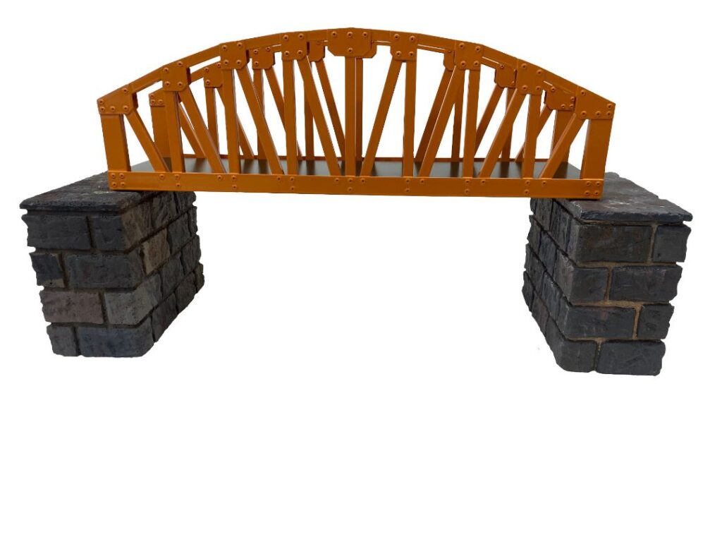 Hornby Dublo style through truss girder bridge