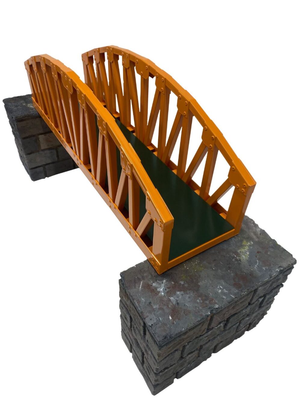 Hornby Dublo style through truss girder bridge